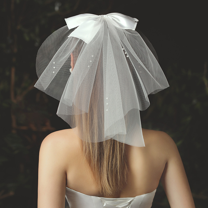 Veil Bowknot Head Accessories Props - Image 10