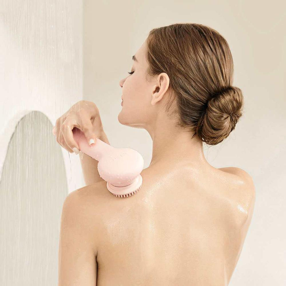 Inface Shower Instrument Full Automatic Massage Electric Back Mud Rubbing Shower Brush - Image 2