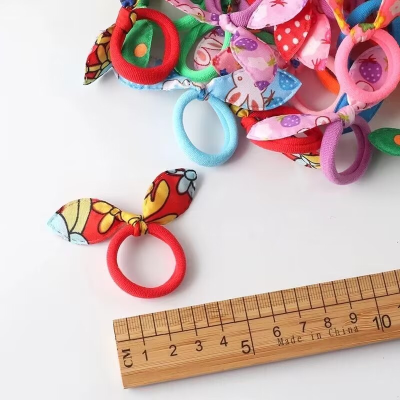 High Elastic Hair Band Children Cute Rabbit Ears Hair Accessories - Image 4