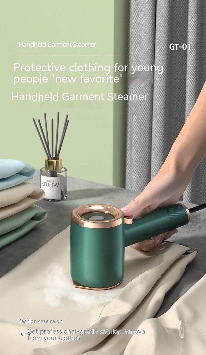 Mini Portable Handheld Garment Steamer Fabric Steam Iron For Clothes Travel Home Appliances Vertical US Plug Ironing Machine - Image 7