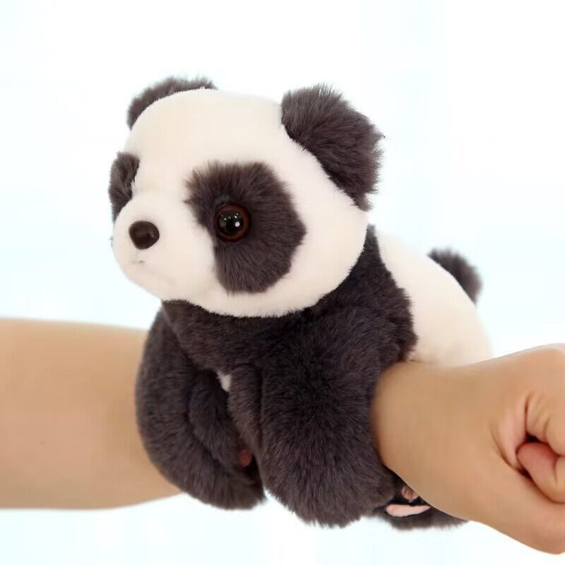 Ring Pop Lesser Panda Tiger And Rabbit Doll Plush Toy Wrist Accessories - Image 2