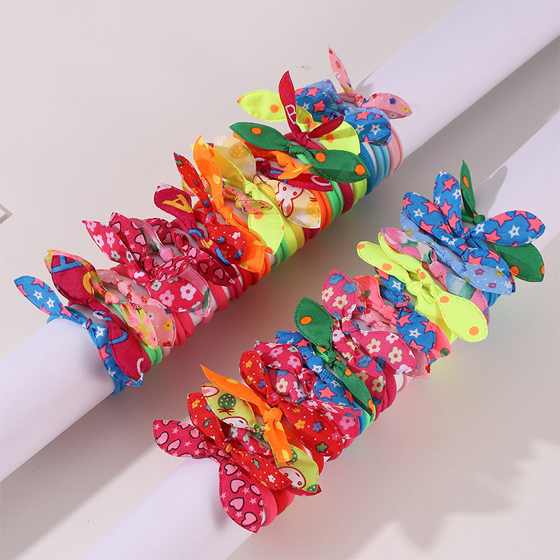 High Elastic Hair Band Children Cute Rabbit Ears Hair Accessories - Image 10
