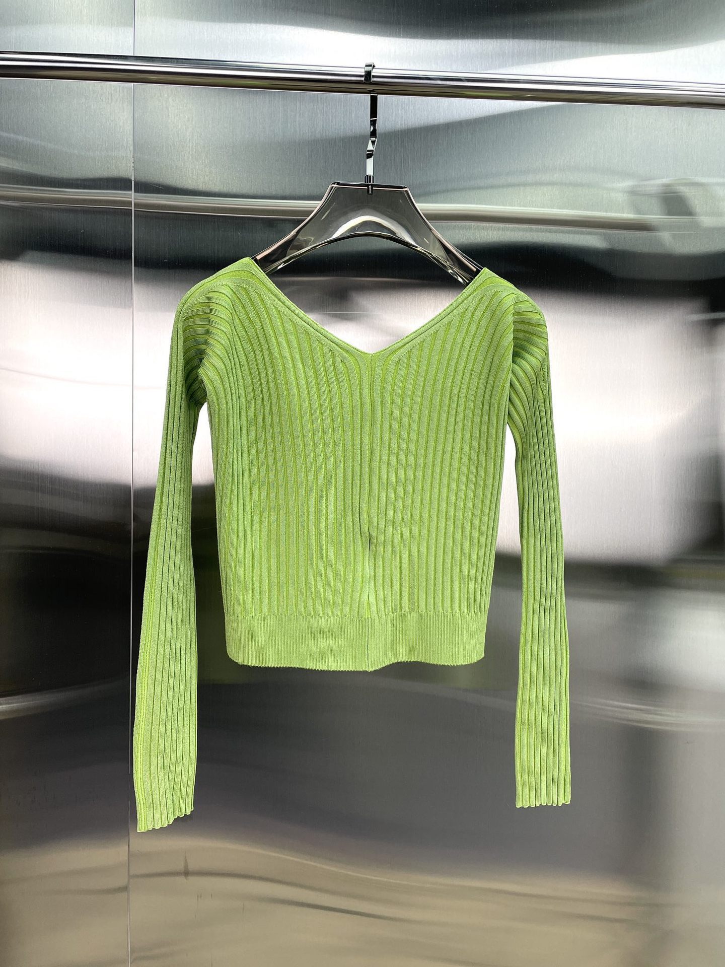Womens Gentle Temperament Knitted Cardigan - Image 4