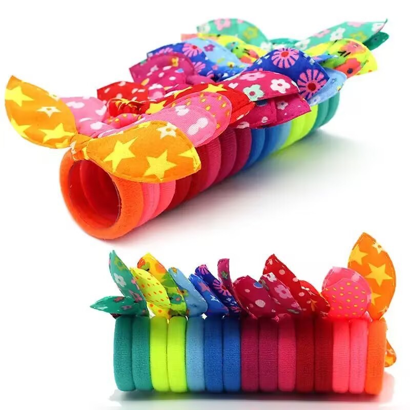High Elastic Hair Band Children Cute Rabbit Ears Hair Accessories - Image 6