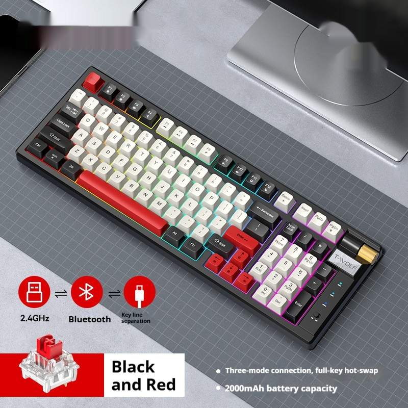 Bluetooth Charging Gaming Mechanical Keyboard - Image 2