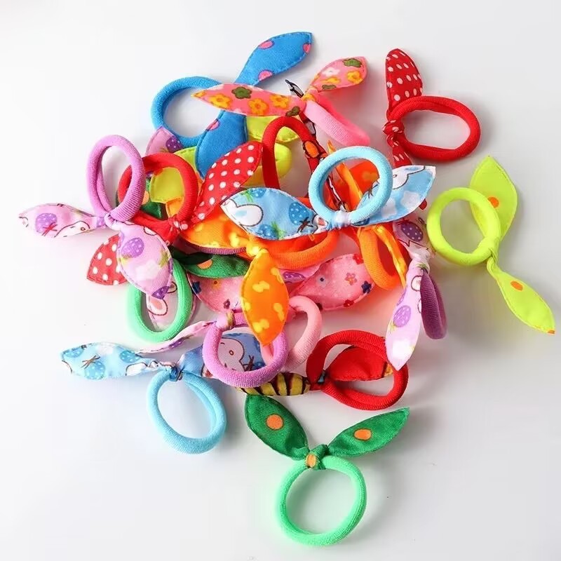 High Elastic Hair Band Children Cute Rabbit Ears Hair Accessories - Image 7