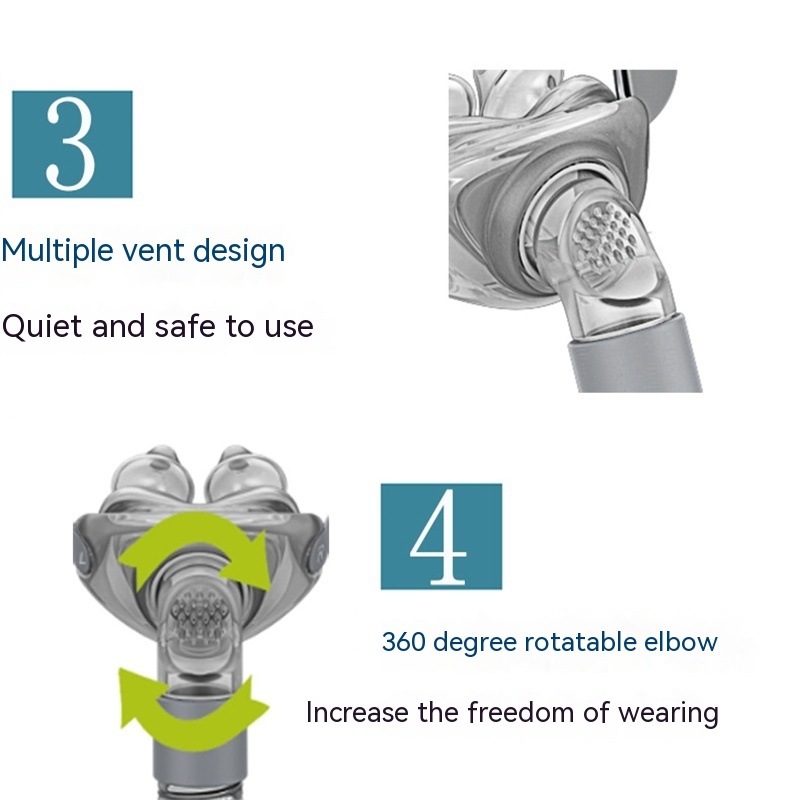 Ventilator Nasal Pillow Nasal Mask Nasal Pillow Nasal Plug Home Versatile Accessories - Image 8