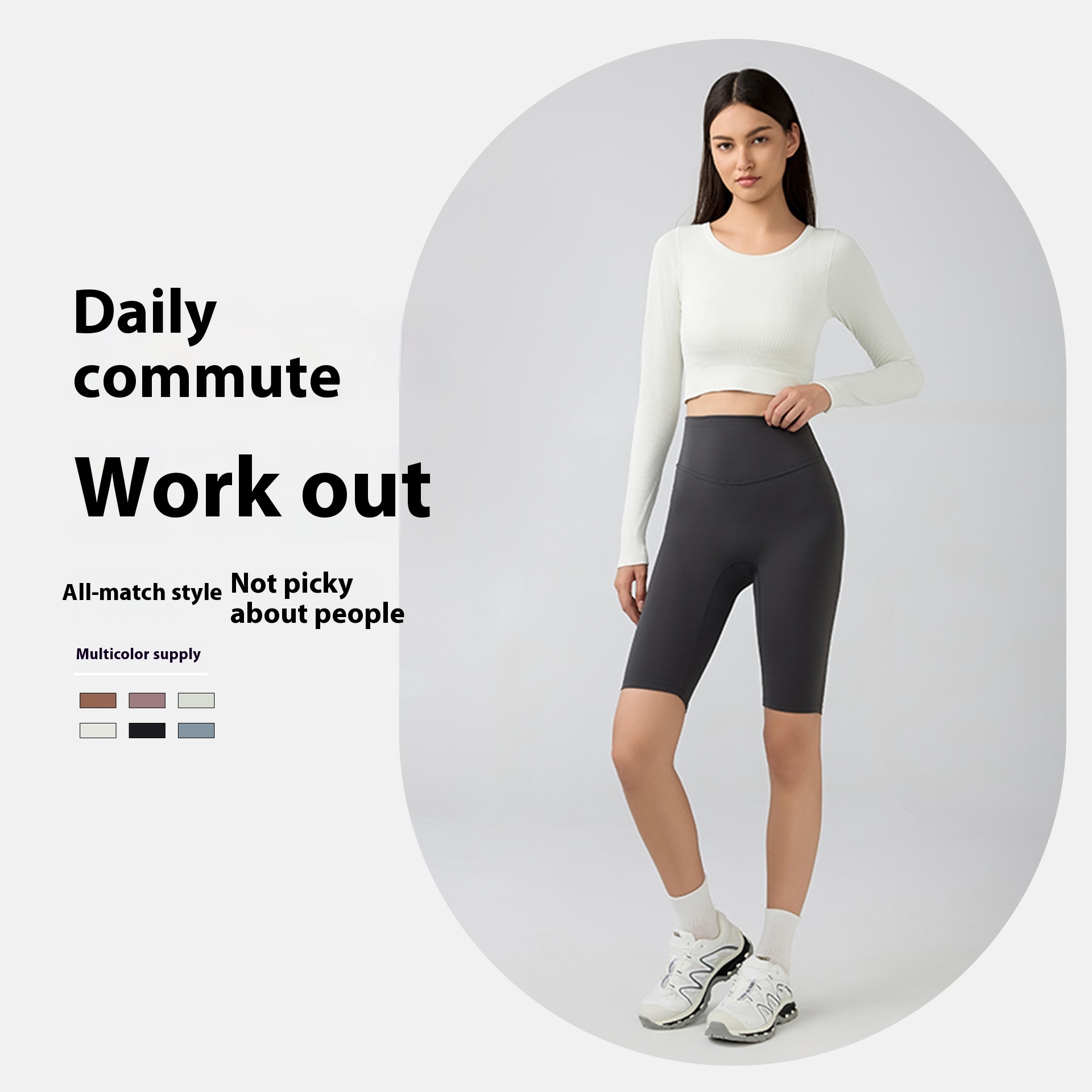 Fashion Short Personalized Yoga Clothes For Women - Image 4