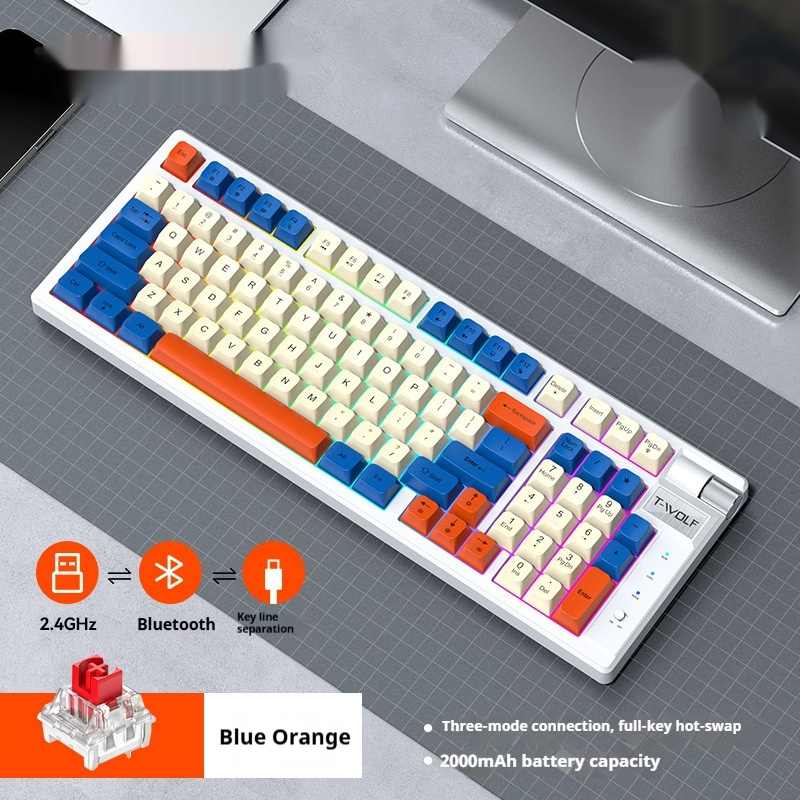 Bluetooth Charging Gaming Mechanical Keyboard - Image 5