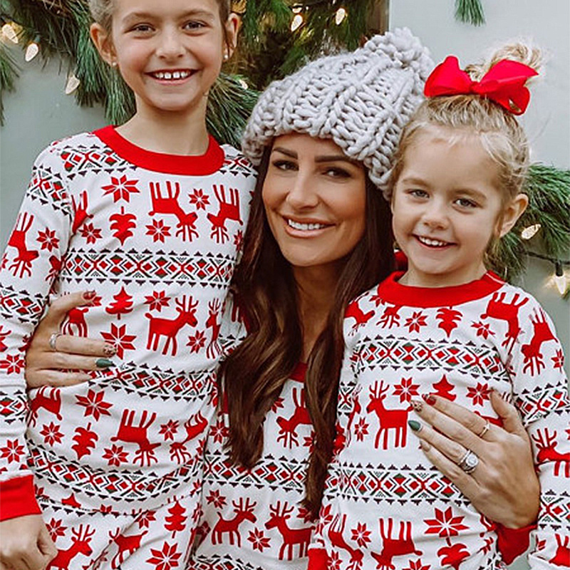 Home Pajamas Parent-child Suit