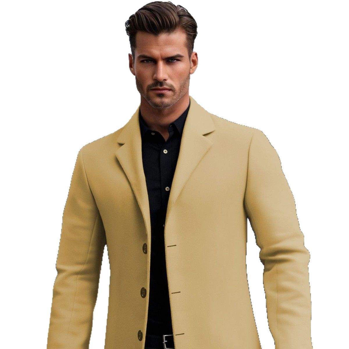 Lapel European And American Lapel Slim Coat - Image 9