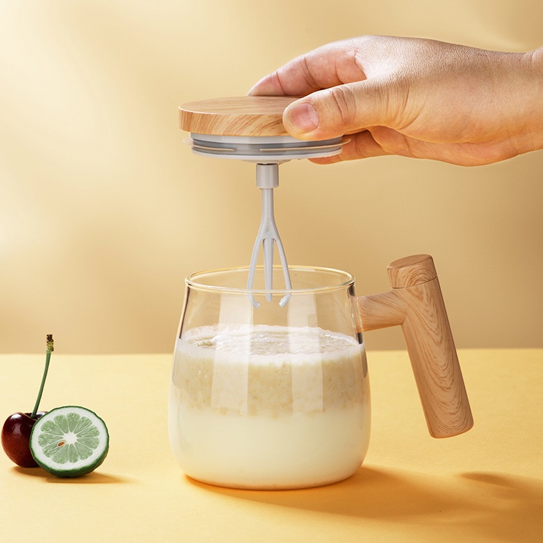 400ML Self Stirring Coffee Mug Electric Mixing Glass Coffee CupHigh Speed Fast Automatic Coffee Cup For Gyms Dining Room Kitchen Gadgets - Image 10