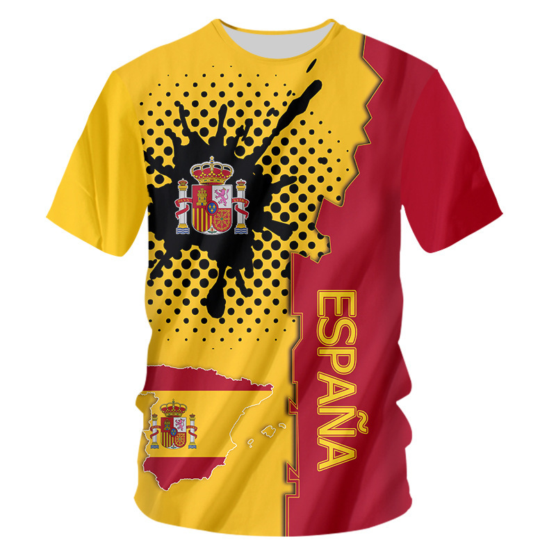 Digital Printing Couple Sports T-shirt American Football Short Sleeve - Image 3