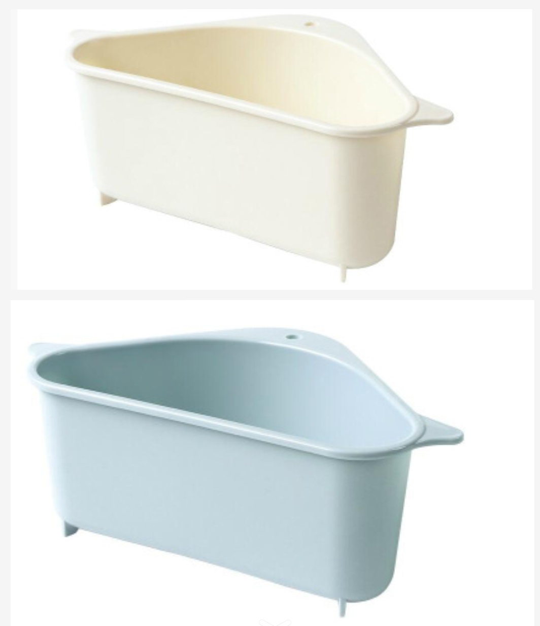 Kitchen Sink Multi-function Triangle Storage Rack Multi-purpose Dishwashing Sponge Drain Rack Storage Rack - Image 10