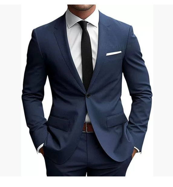 Two-piece Wedding Dinner Suit Jacket - Image 9