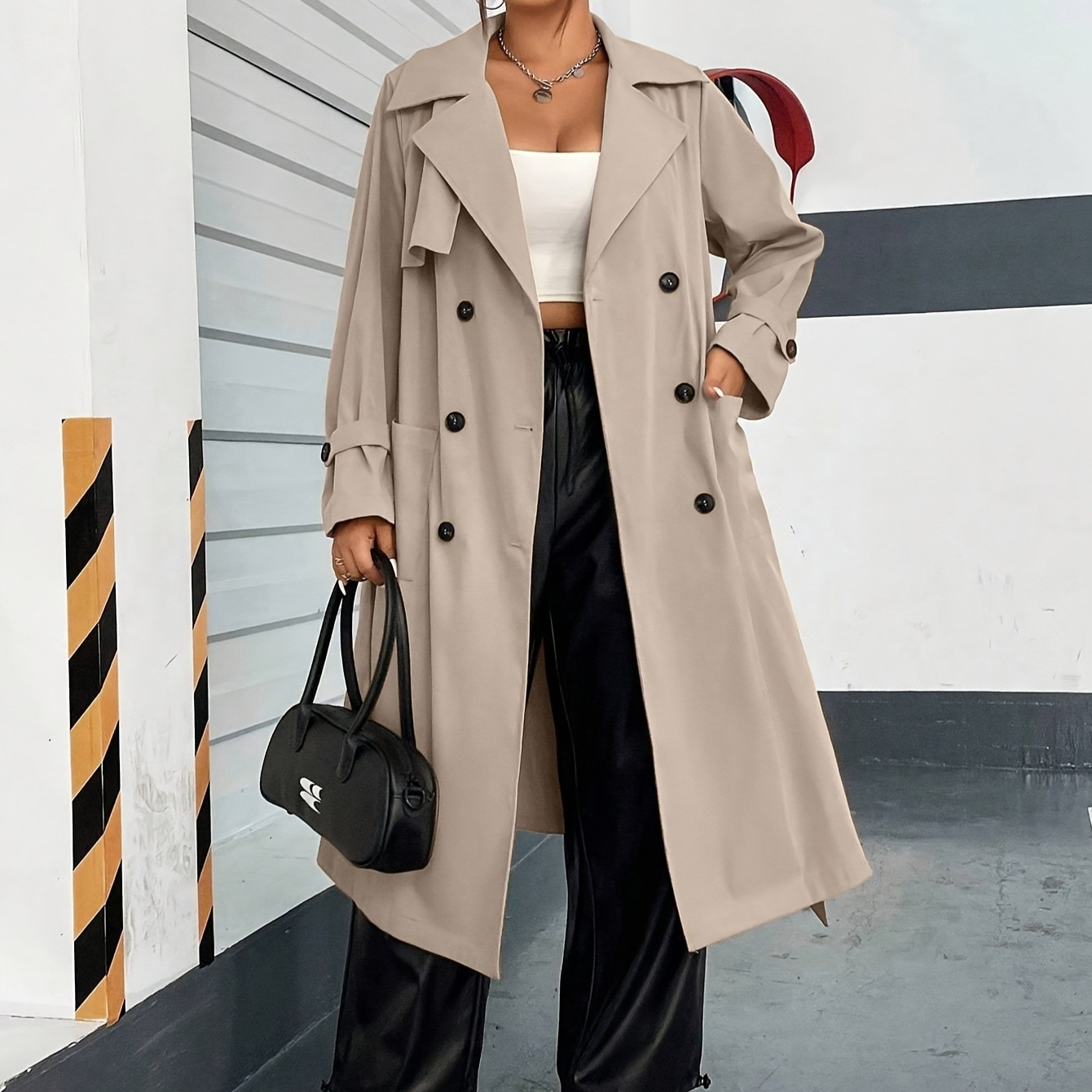 New Long Casual Coat Overcoat Women - Image 4