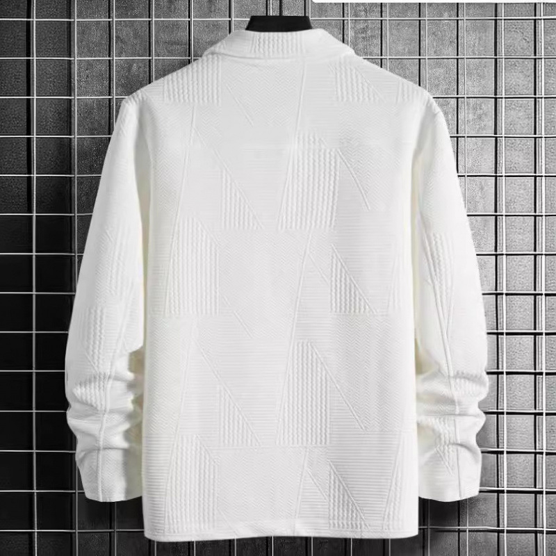 Men's Fashion Comfortable Solid Color Shirt Coat - Image 7
