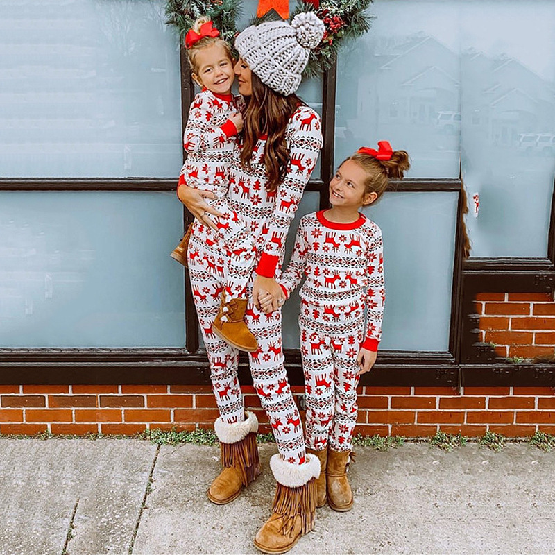 Home Pajamas Parent-child Suit - Image 7