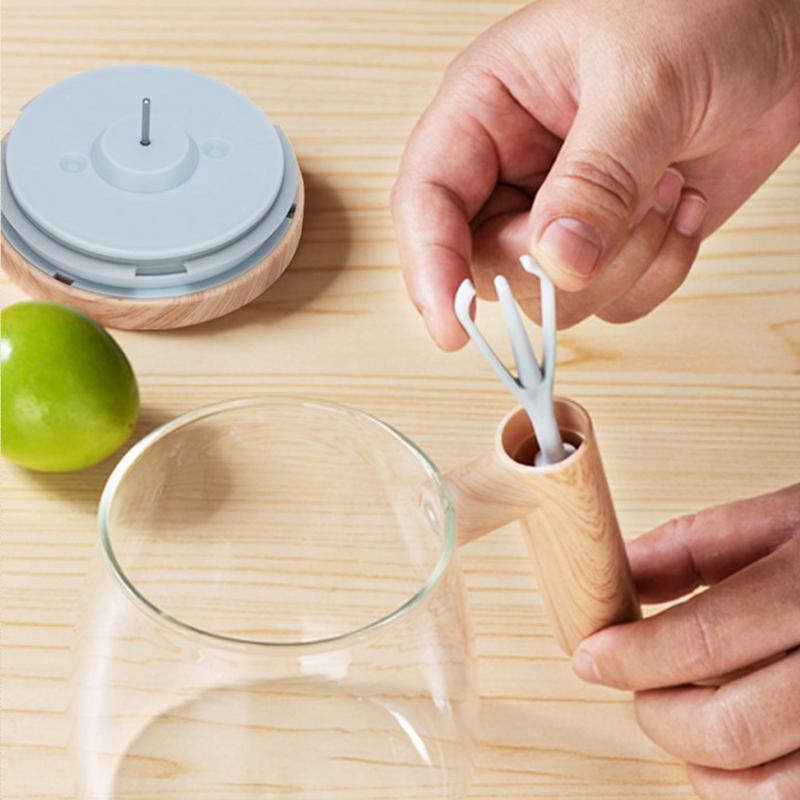 400ML Self Stirring Coffee Mug Electric Mixing Glass Coffee CupHigh Speed Fast Automatic Coffee Cup For Gyms Dining Room Kitchen Gadgets - Image 4
